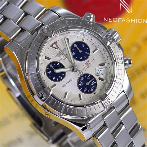 breitling quartz colt chronometer einstellen you tube|breitling watch chronograph.